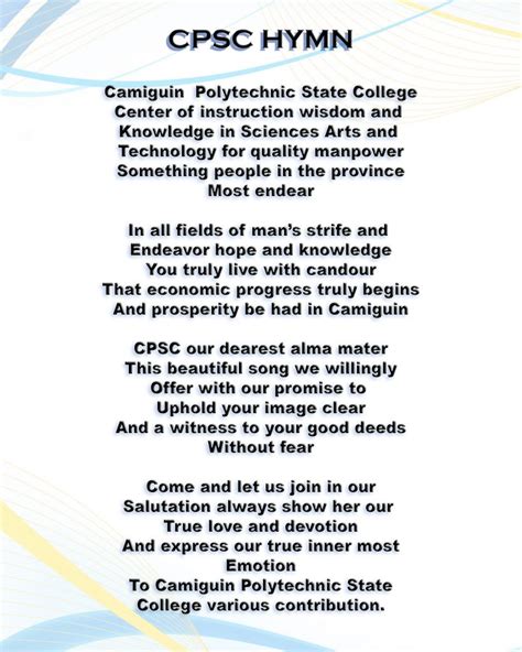 Polytechnic University of the Philippines Hymn .